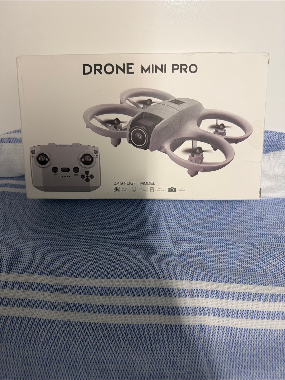DRONE MINI PRO Small Camera Drone in Light Gray